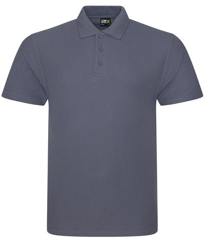 Solid Grey - Pro polo Polos ProRTX 2022 Spring Edit, Back to Business, Must Haves, New Colours For 2022, Plus Sizes, Polos & Casual, Rebrandable, Safe to wash at 60 degrees, Workwear Schoolwear Centres