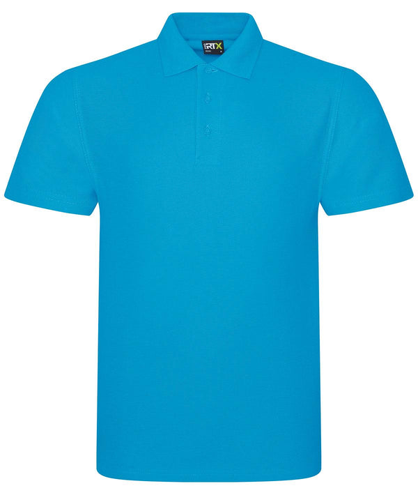 Turquoise - Pro polo Polos ProRTX 2022 Spring Edit, Back to Business, Must Haves, New Colours For 2022, Plus Sizes, Polos & Casual, Rebrandable, Safe to wash at 60 degrees, Workwear Schoolwear Centres