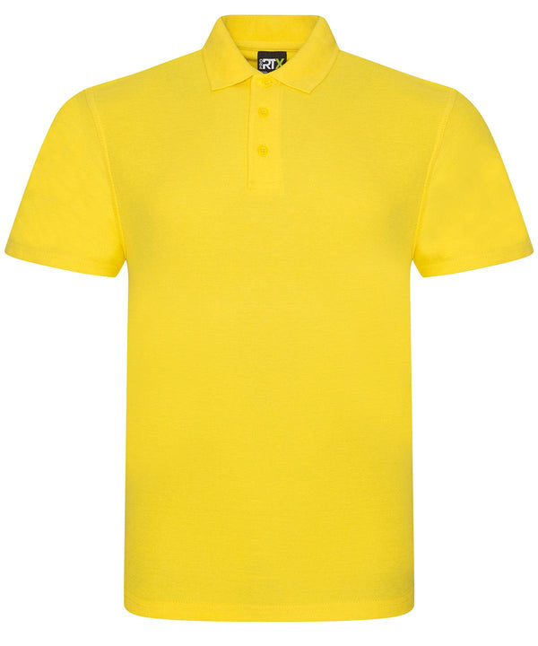 Yellow - Pro polo Polos ProRTX 2022 Spring Edit, Back to Business, Must Haves, New Colours For 2022, Plus Sizes, Polos & Casual, Rebrandable, Safe to wash at 60 degrees, Workwear Schoolwear Centres