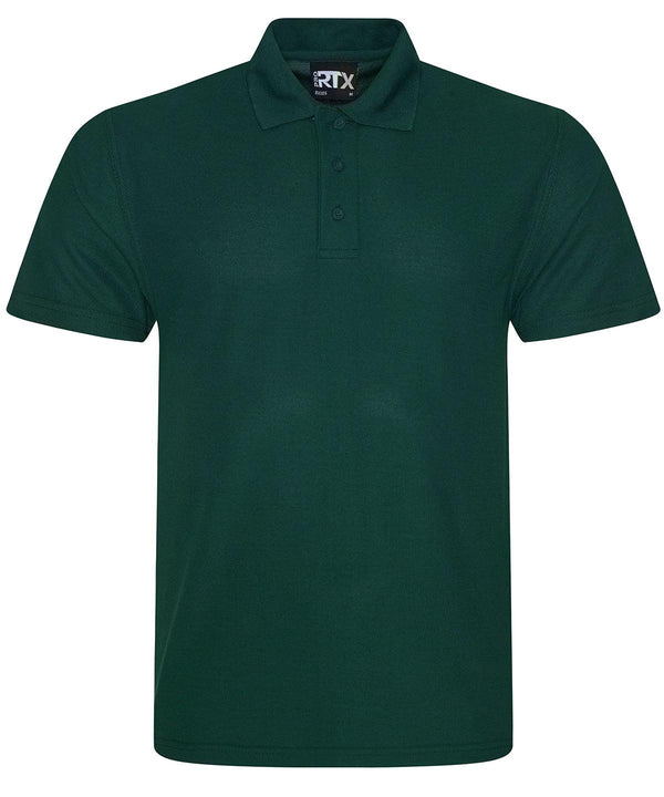 Bottle Green - Pro polyester polo Polos ProRTX Activewear & Performance, Back to Business, Must Haves, Plus Sizes, Polos & Casual, Rebrandable, Safe to wash at 60 degrees, Workwear Schoolwear Centres