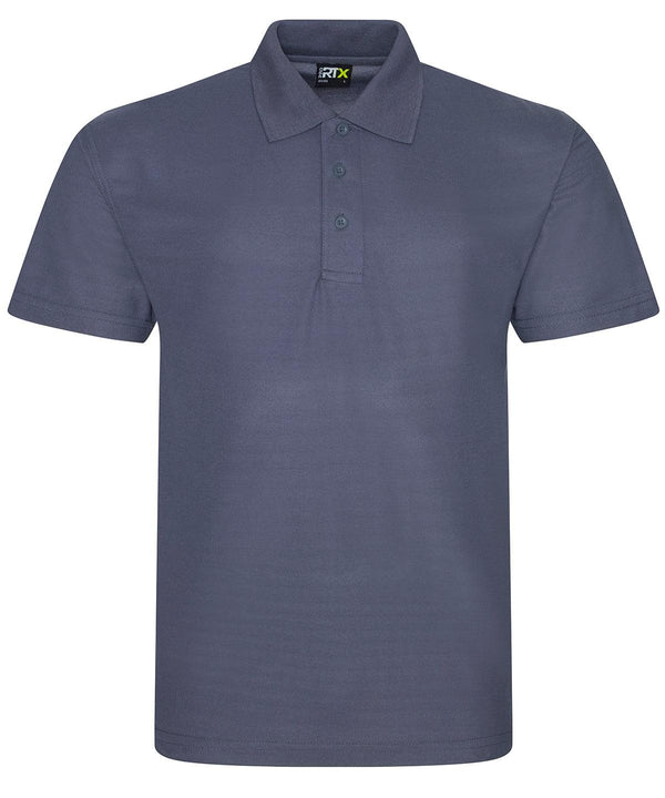 Solid Grey - Pro polyester polo Polos ProRTX Activewear & Performance, Back to Business, Must Haves, Plus Sizes, Polos & Casual, Rebrandable, Safe to wash at 60 degrees, Workwear Schoolwear Centres