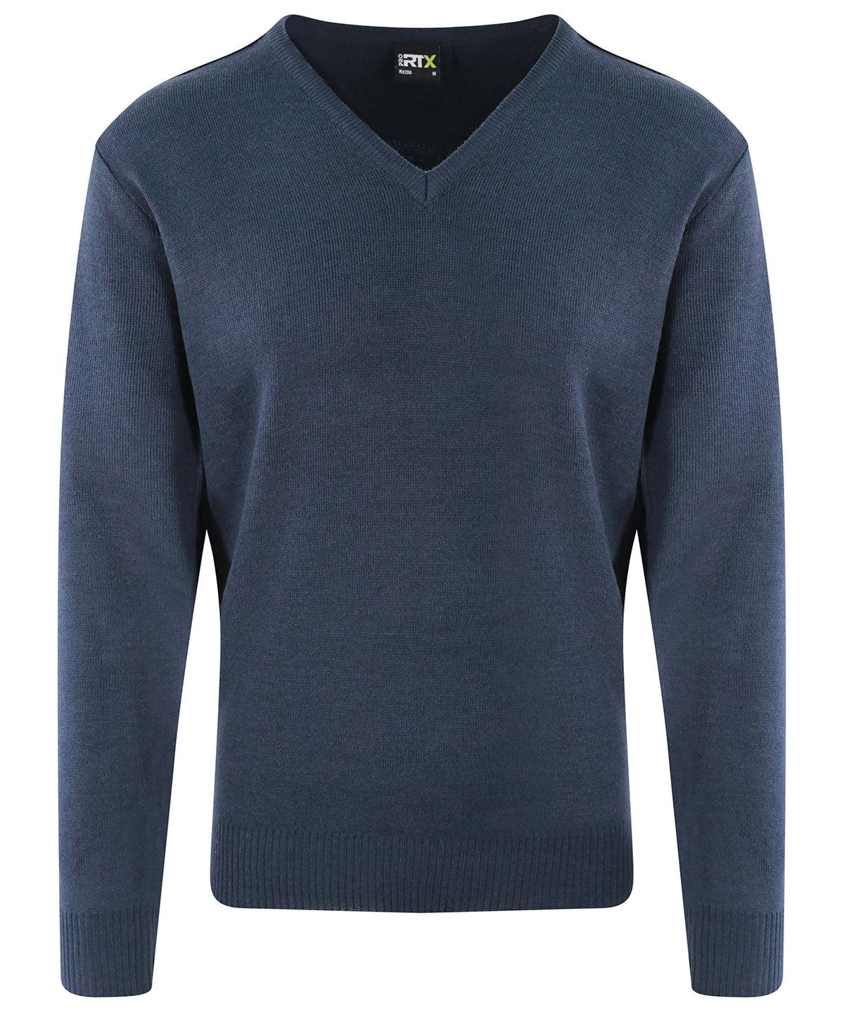 Navy - Pro sweater Knitted Jumpers ProRTX Knitwear, Must Haves, Workwear Schoolwear Centres