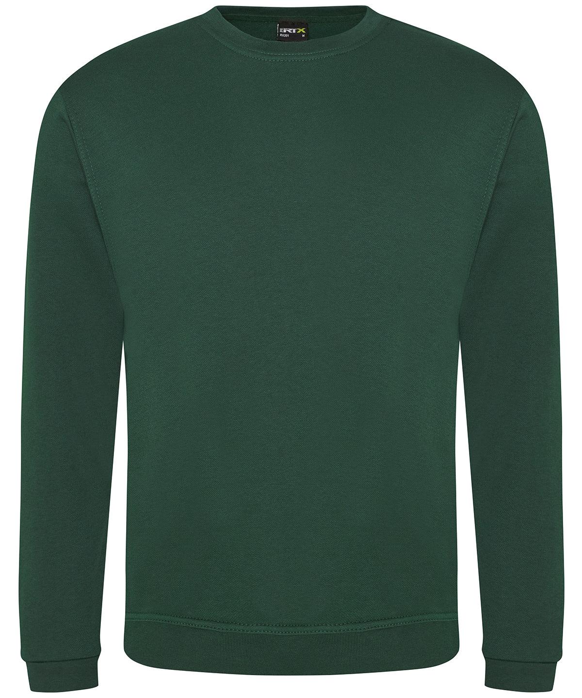 Bottle Green - Pro sweatshirt Sweatshirts ProRTX Back to Business, Must Haves, Plus Sizes, Rebrandable, Safe to wash at 60 degrees, Sweatshirts, Workwear Schoolwear Centres