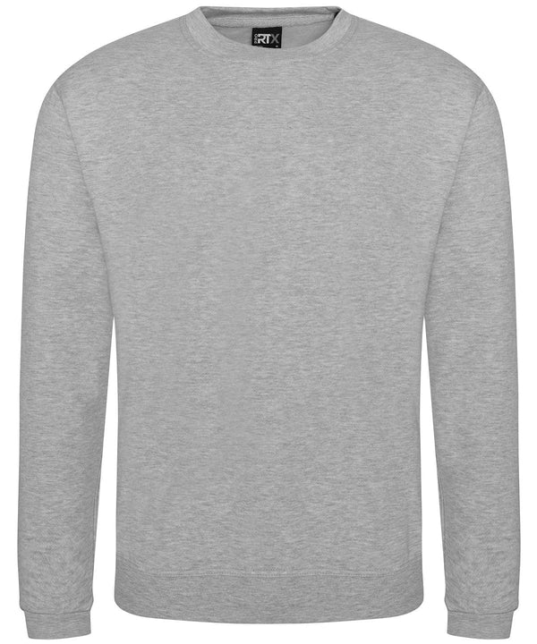 Heather Grey - Pro sweatshirt Sweatshirts ProRTX Back to Business, Must Haves, Plus Sizes, Rebrandable, Safe to wash at 60 degrees, Sweatshirts, Workwear Schoolwear Centres