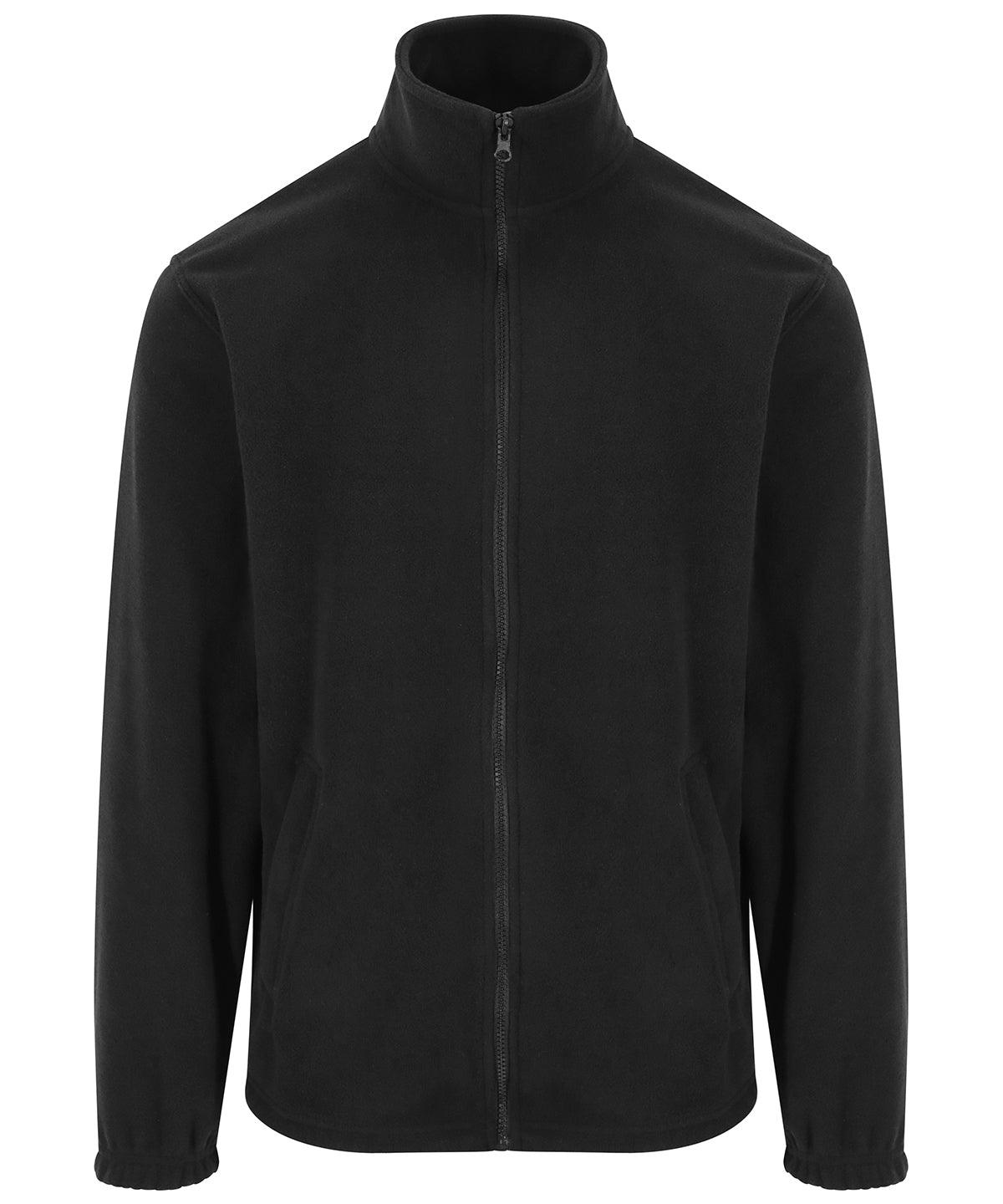 Black - Pro fleece Jackets ProRTX Back to Business, Jackets & Coats, Jackets - Fleece, Must Haves, Workwear Schoolwear Centres