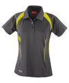 Grey/Lime - Women's Spiro team spirit polo Polos Spiro Polos & Casual, Sports & Leisure, Women's Fashion Schoolwear Centres