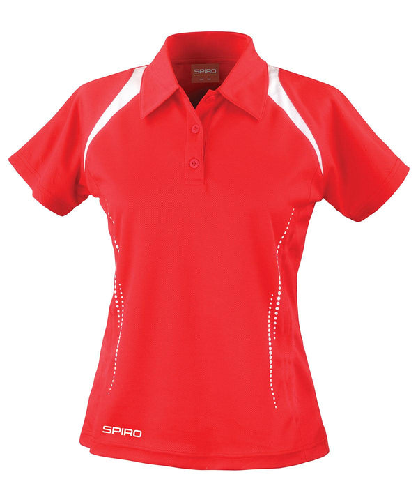 Red/White - Women's Spiro team spirit polo Polos Spiro Polos & Casual, Sports & Leisure, Women's Fashion Schoolwear Centres