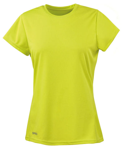 Lime Green - Women's Spiro quick-dry short sleeve t-shirt T-Shirts Spiro Activewear & Performance, Back to the Gym, Sports & Leisure, Women's Fashion Schoolwear Centres