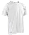 White - Spiro quick-dry short sleeve t-shirt T-Shirts Spiro Activewear & Performance, Back to the Gym, Sports & Leisure Schoolwear Centres