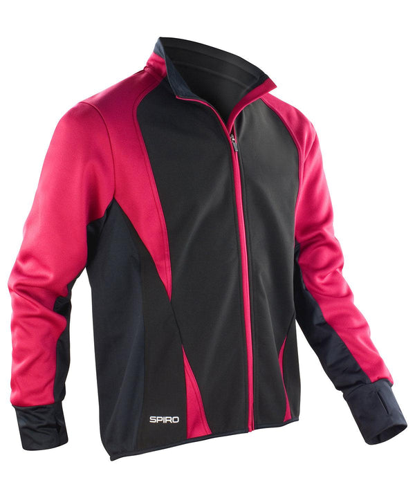 Magenta/Black - Spiro freedom softshell jacket Jackets Spiro Jackets & Coats, Plus Sizes, Result Offer, Softshells, Sports & Leisure Schoolwear Centres