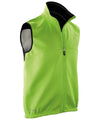 Neon Green/Black - Spiro airflow gilet Body Warmers Spiro Activewear & Performance, Gilets and Bodywarmers, Hyperbrights and Neons, Jackets & Coats, Plus Sizes, Raladeal - Recently Added, Result Offer, Sports & Leisure Schoolwear Centres