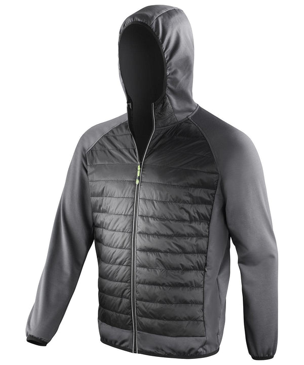 Black/Charcoal - Zero gravity jacket Jackets Spiro Jackets & Coats, New Colours for 2021, Padded & Insulation, Plus Sizes, Sports & Leisure Schoolwear Centres