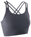 Phantom Grey - Women's fitness crop top Vests Spiro Athleisurewear, Sports & Leisure Schoolwear Centres