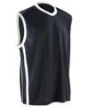 Black/White - Basketball quick-dry top Vests Spiro Plus Sizes, Sports & Leisure, T-Shirts & Vests Schoolwear Centres