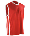 Red/White - Basketball quick-dry top Vests Spiro Plus Sizes, Sports & Leisure, T-Shirts & Vests Schoolwear Centres