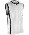 White/Black - Basketball quick-dry top Vests Spiro Plus Sizes, Sports & Leisure, T-Shirts & Vests Schoolwear Centres