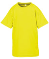 Flo Yellow - Junior performance aircool tee T-Shirts Spiro Activewear & Performance, Athleisurewear, Rebrandable, Sports & Leisure, T-Shirts & Vests Schoolwear Centres