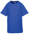 Royal Blue - Junior performance aircool tee T-Shirts Spiro Activewear & Performance, Athleisurewear, Rebrandable, Sports & Leisure, T-Shirts & Vests Schoolwear Centres