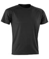 Black* - Performance Aircool tee T-Shirts Spiro Activewear & Performance, Back to the Gym, Must Haves, New Colours for 2021, Plus Sizes, Sports & Leisure Schoolwear Centres