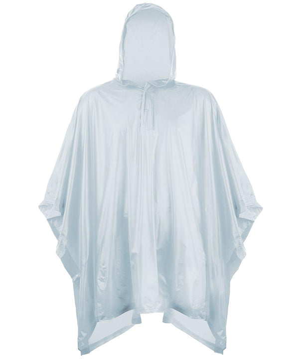 Silver - Kids plastic poncho Ponchos Splashmacs Festival, Gifting & Accessories, Jackets & Coats, Junior, Raladeal - Recently Added Schoolwear Centres