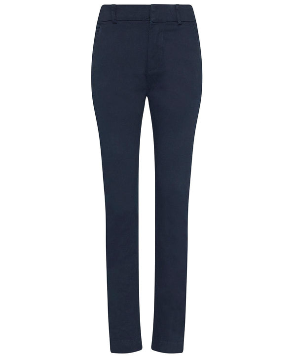 Navy - Women's Lily slim chinos Trousers AWDis So Denim Must Haves, Plus Sizes, Rebrandable, Trousers & Shorts, Women's Fashion Schoolwear Centres