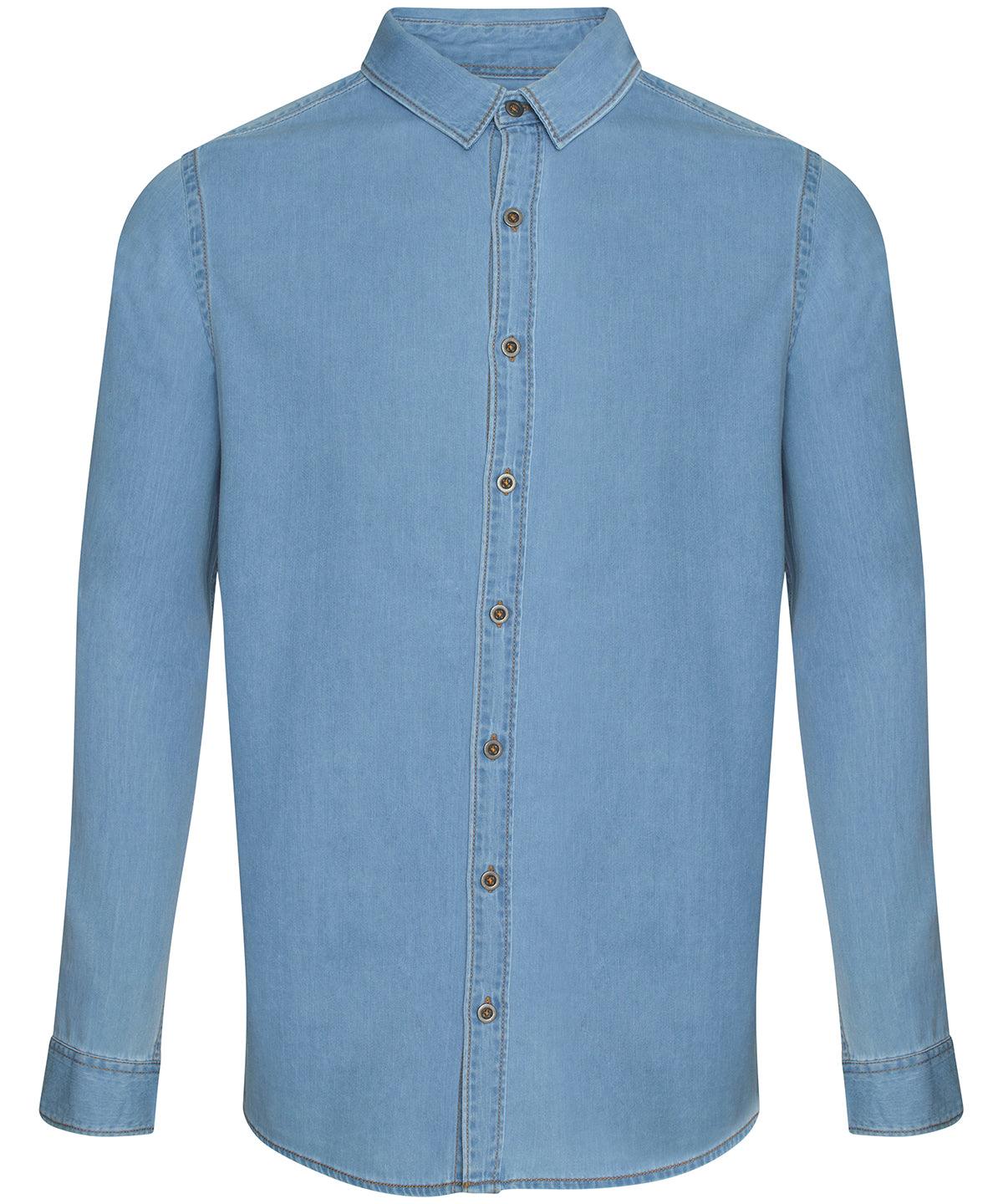 Light Blue - Jack denim shirt Shirts AWDis So Denim Denim, Rebrandable, Shirts & Blouses Schoolwear Centres