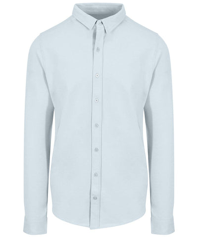Blue - Oscar knitted shirt Shirts AWDis So Denim Denim, Shirts & Blouses Schoolwear Centres