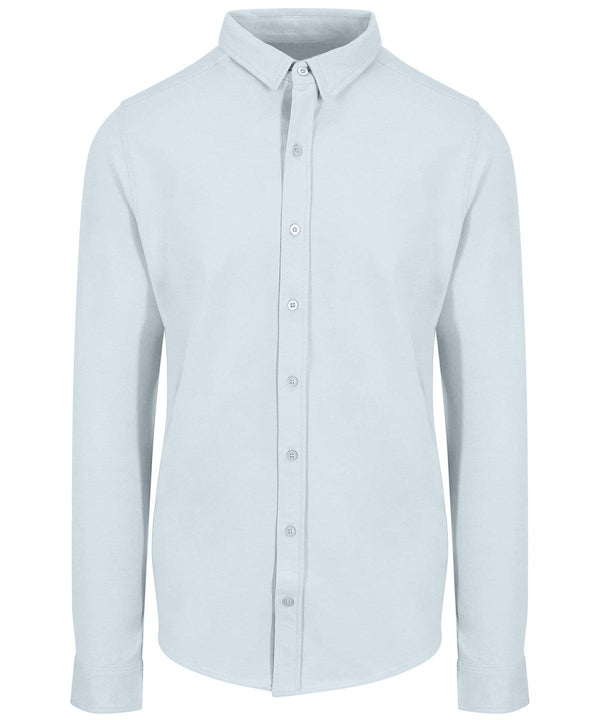 Blue - Oscar knitted shirt Shirts AWDis So Denim Denim, Shirts & Blouses Schoolwear Centres