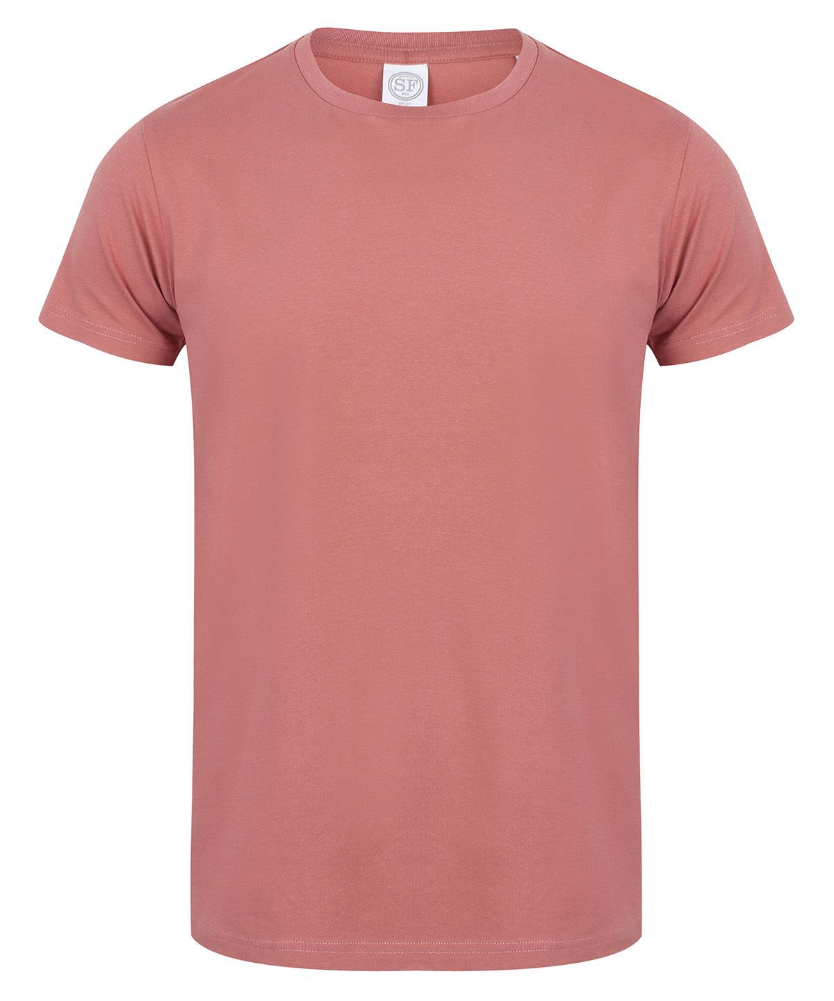 Clay - Men's feel good stretch t-shirt T-Shirts SF Must Haves, Raladeal - Recently Added, Rebrandable, T-Shirts & Vests Schoolwear Centres