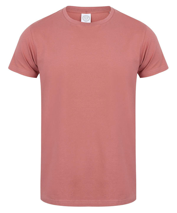 Clay - Men's feel good stretch t-shirt T-Shirts SF Must Haves, Raladeal - Recently Added, Rebrandable, T-Shirts & Vests Schoolwear Centres