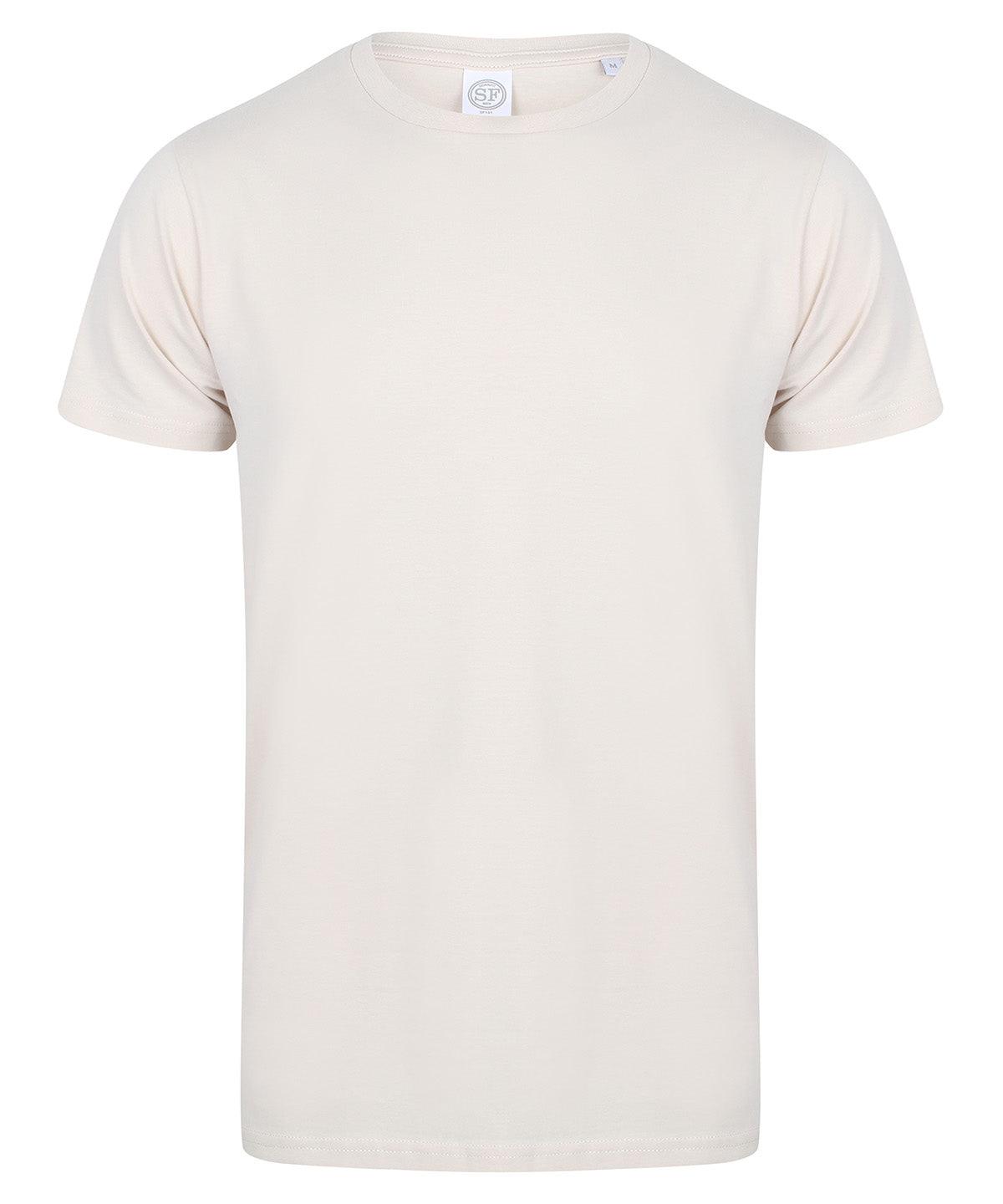 Light Stone - Men's feel good stretch t-shirt T-Shirts SF Must Haves, Raladeal - Recently Added, Rebrandable, T-Shirts & Vests Schoolwear Centres