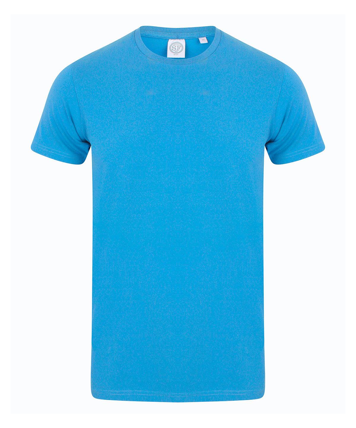 Sapphire - Men's feel good stretch t-shirt T-Shirts SF Must Haves, Raladeal - Recently Added, Rebrandable, T-Shirts & Vests Schoolwear Centres