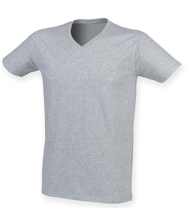 Men's feel good stretch v-neck t-shirt