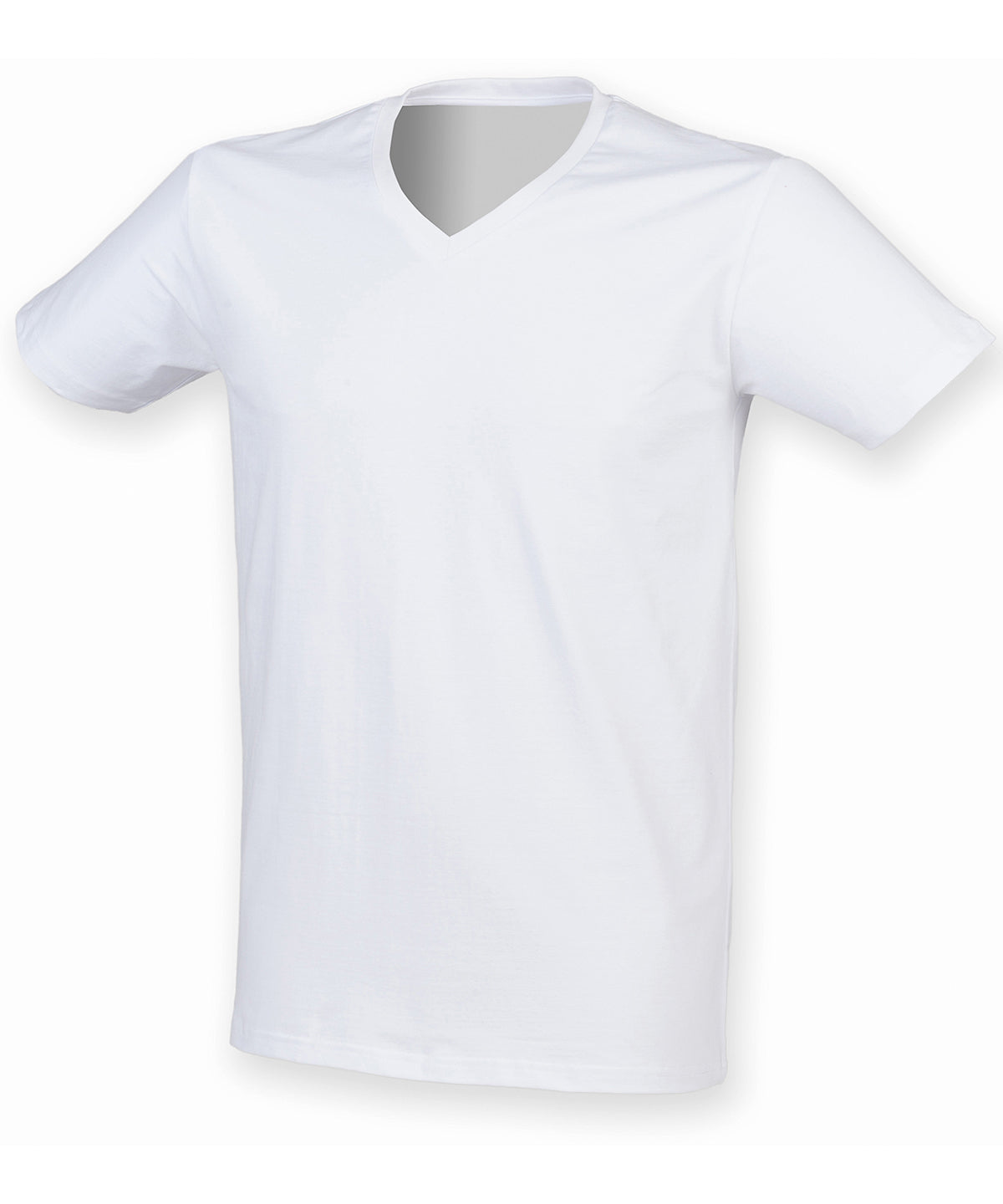 Men's feel good stretch v-neck t-shirt