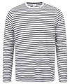 White/Oxford Navy - Unisex long-sleeved striped T T-Shirts SF Rebrandable, T-Shirts & Vests Schoolwear Centres