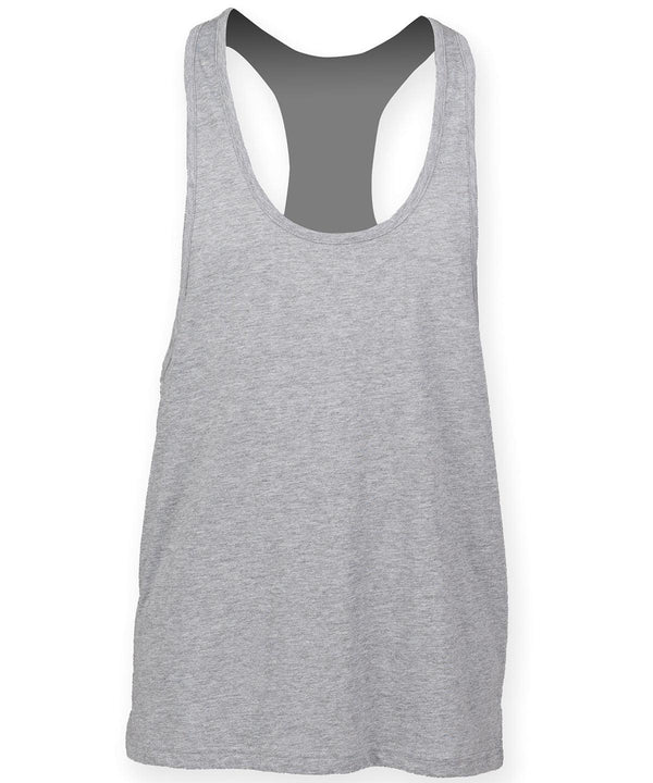 Heather Grey - Muscle vest Vests SF Athleisurewear, Must Haves, T-Shirts & Vests Schoolwear Centres