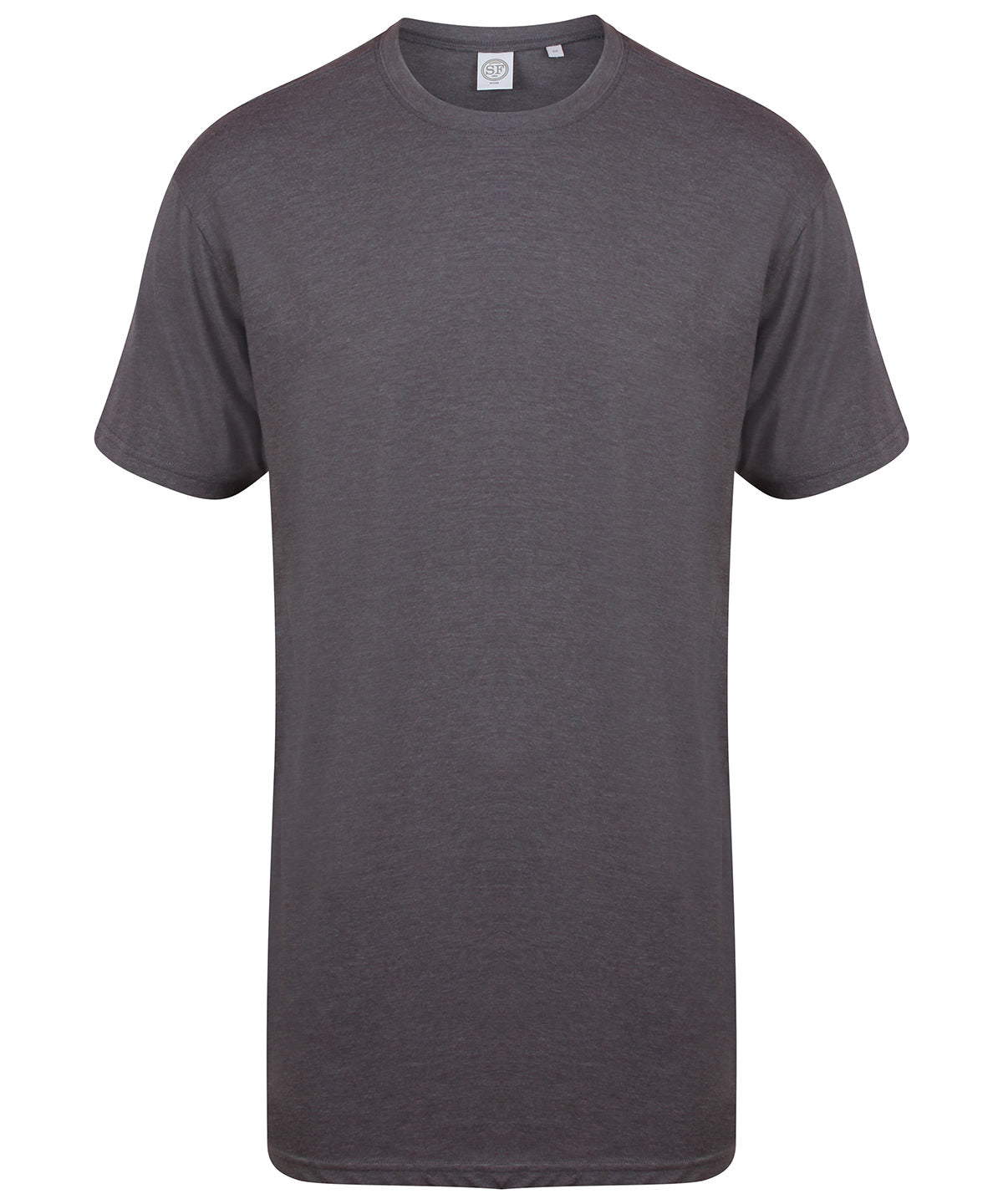 Longline t-shirt with dipped hem