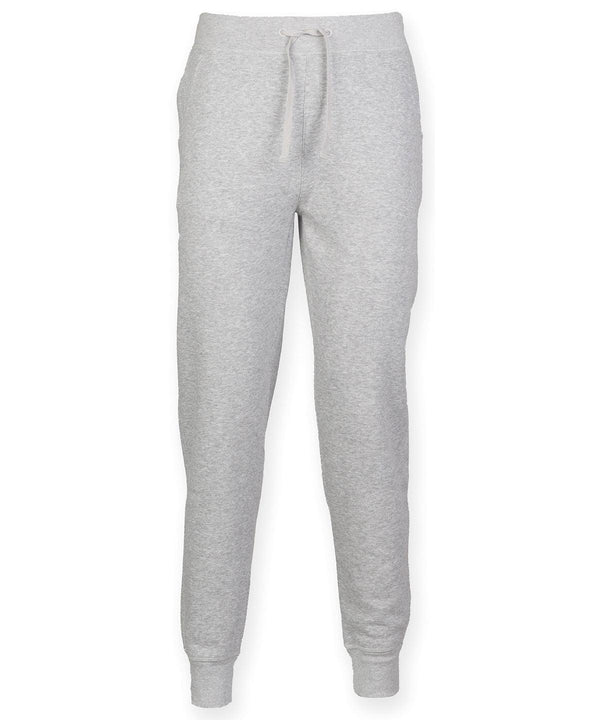 Heather Grey - Slim cuffed joggers Sweatpants SF Joggers, Must Haves, Streetwear Schoolwear Centres