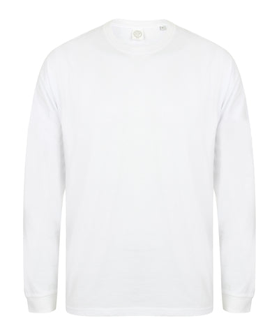 Unisex drop shoulder slogan top