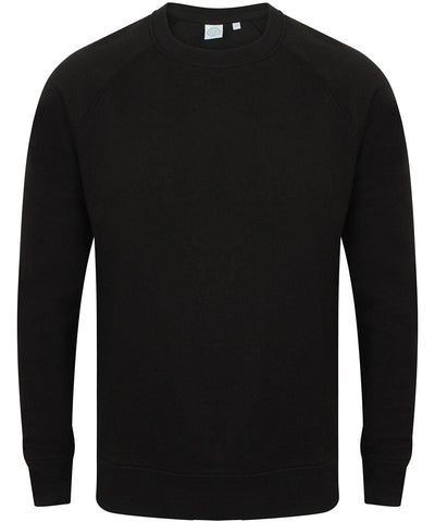 Black - Unisex slim fit sweatshirt Sweatshirts SF Raladeal - Recently Added, Rebrandable, Sale, Sweatshirts, Women's Fashion Schoolwear Centres