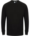 Black - Unisex slim fit sweatshirt Sweatshirts SF Raladeal - Recently Added, Rebrandable, Sale, Sweatshirts, Women's Fashion Schoolwear Centres