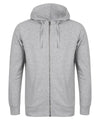 Heather Grey - Unisex slim-fit zip-through hoodie Hoodies SF Hoodies, Plus Sizes, Raladeal - Recently Added, Sale Schoolwear Centres