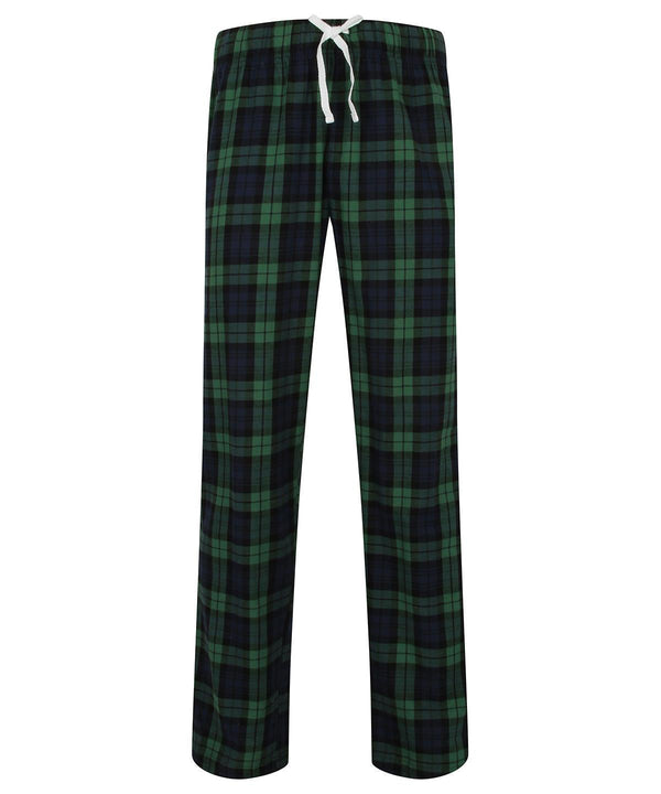 Navy/Green Check - Tartan lounge pants Loungewear Bottoms SF Gifting, Lounge & Underwear, Must Haves, Rebrandable Schoolwear Centres