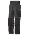 Black - DuraTwill craftsmen trousers, non holsters (3312) Trousers Snickers Exclusives, Safe to wash at 60 degrees, Technical Workwear, Workwear Schoolwear Centres