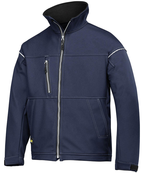 Navy - Profiling soft shell jacket (1211) Jackets Snickers Exclusives, Jackets & Coats, Softshells, Workwear Schoolwear Centres