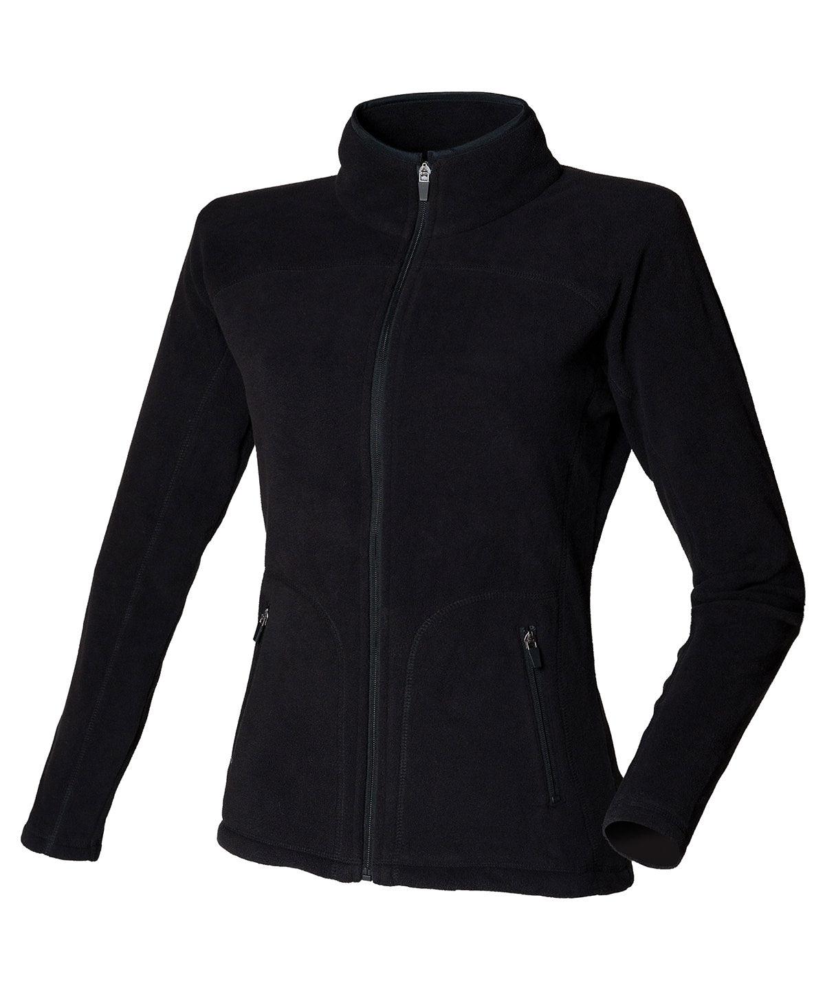 Black - Microfleece jacket Jackets SF Jackets & Coats, Jackets - Fleece, Women's Fashion Schoolwear Centres