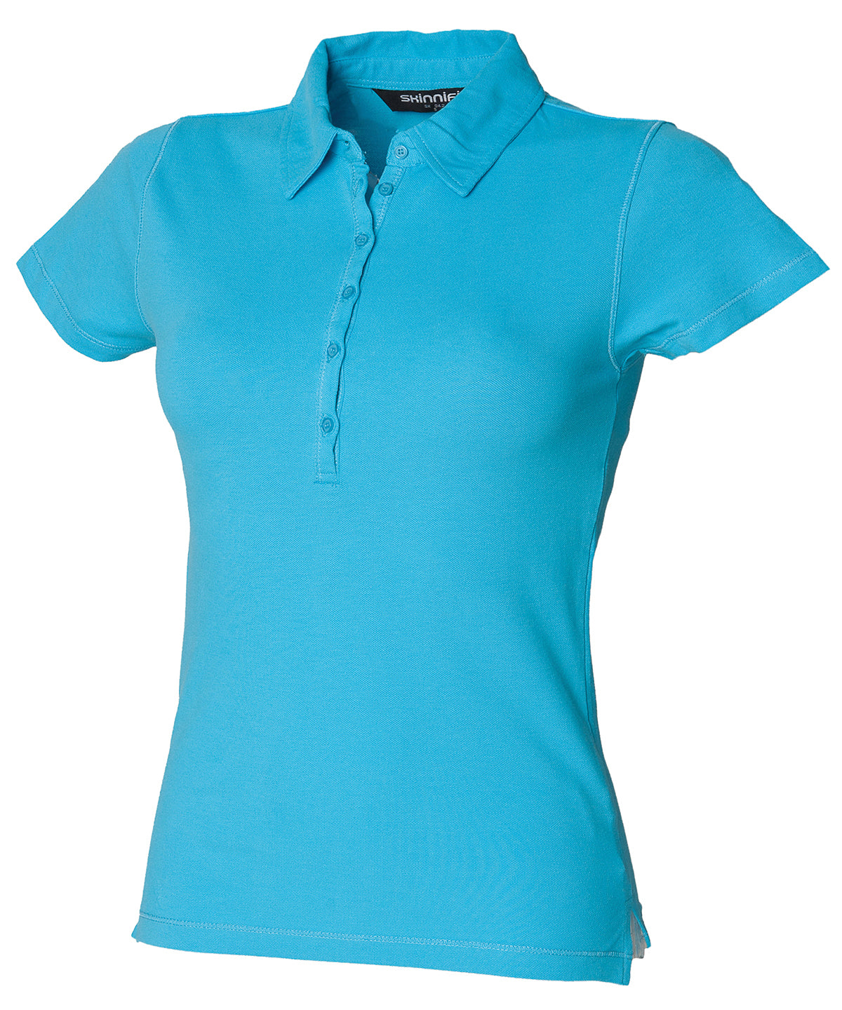 Women's short sleeve stretch polo