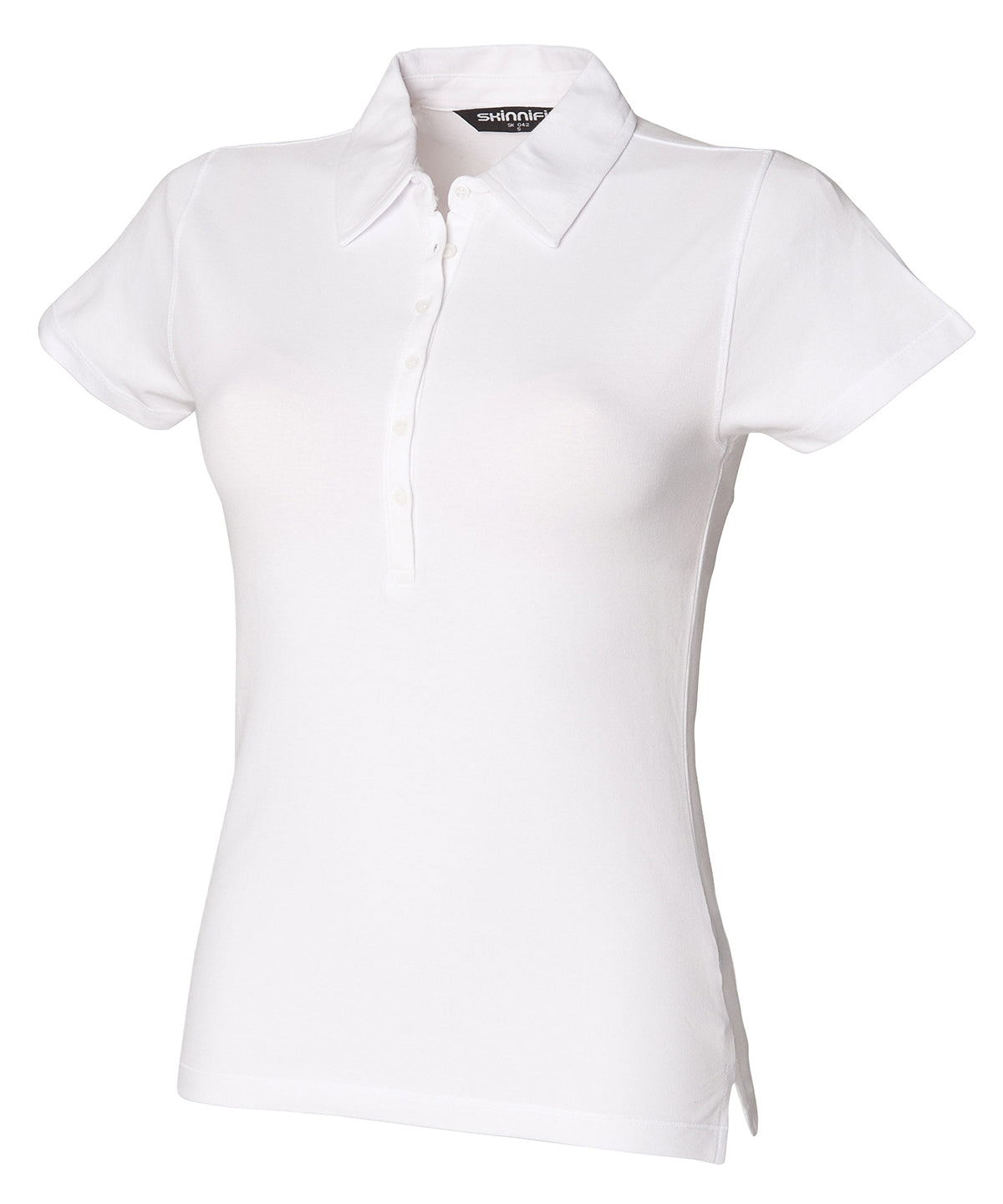 Women's short sleeve stretch polo