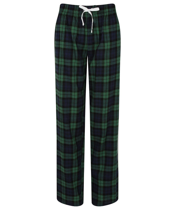 Navy/Green Check - Women's tartan lounge pants Loungewear Bottoms SF Gifting, Lounge & Underwear, Lounge Sets, Must Haves, Rebrandable Schoolwear Centres