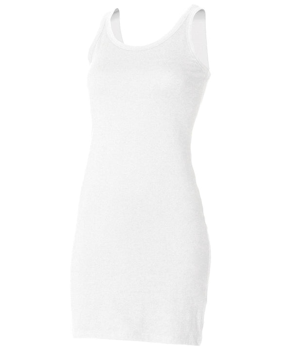 White - Extra long stretch tank Dresses SF Longer Length, Must Haves, T-Shirts & Vests, Women's Fashion Schoolwear Centres